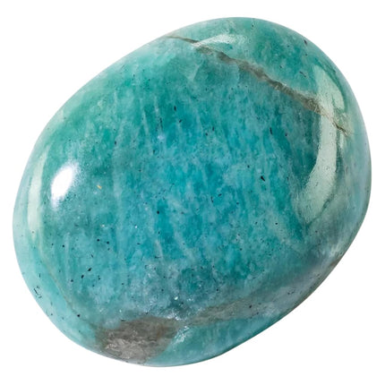 KALIFANO Amazonite Palm Stone with Healing & Calmi