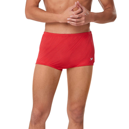 Speedo Men's Swimsuit Square Leg Poly Mesh Trainin