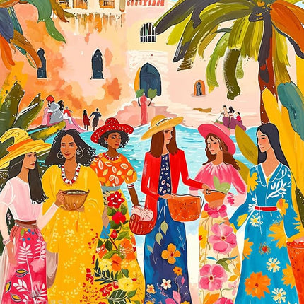Saharan Sun: Fashion Under The Palms by Cross & Gl