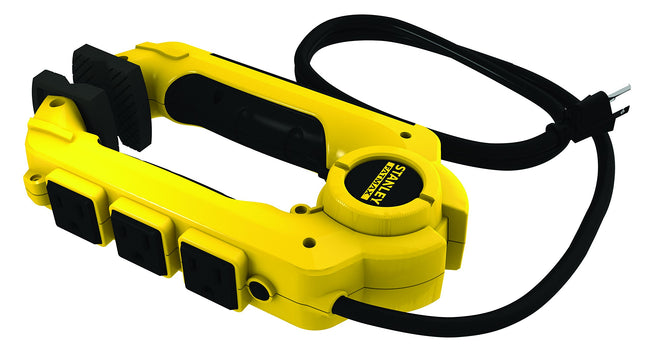 Stanley 32050 FatMax Power Claw with Grounded 3-Outlet Clamping Power Strip by Stanley