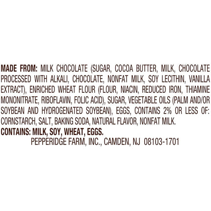 Pepperidge Farm Milano Double Milk Chocolate Cookies - 7.5oz 213g