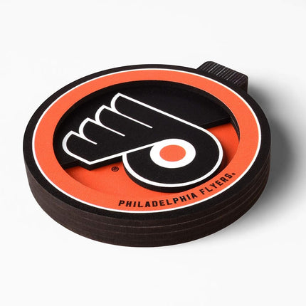 YouTheFan NHL Philadelphia Flyers 3D Logo Series Ornament, team colors