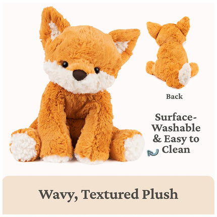 GUND Cozys Collection Fox Stuffed Animal Plush Toy for Ages 1 and Up, Orange, 10”
