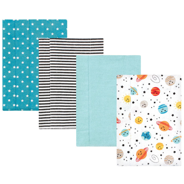 Hudson Baby Unisex Baby Cotton Flannel Burp Cloths