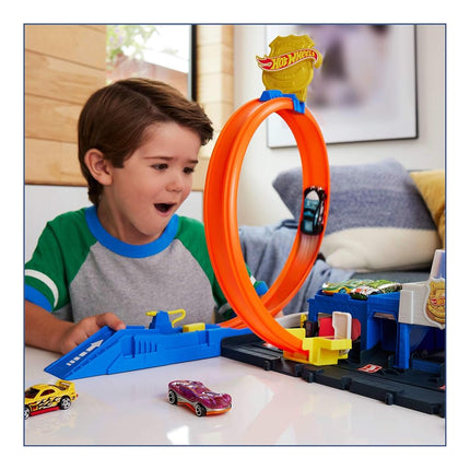 Hot Wheels City Super Police Station Playset & Toy Car