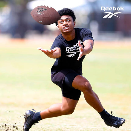 Reebok - VR-1K J Cushion Synthetic Football (Junior), élégant et léger, idéal pour le sport (Noyer, Taille 6)