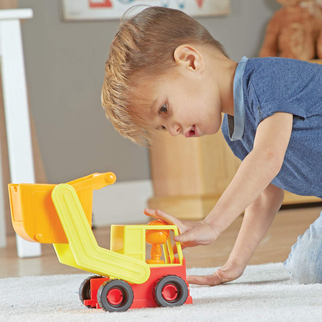 Learning Resources 1-2-3 Build It Construction Crew, Fine Motor Toy, Kids Building Set
