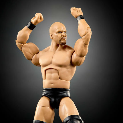 Mattel WWE Elite Collection Action Figure & Accessories, Steve Austin