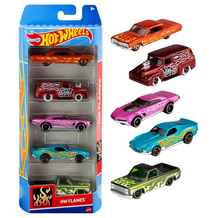 Hot Wheels 5-Pack of Toy Cars & Trucks (Styles May Vary)