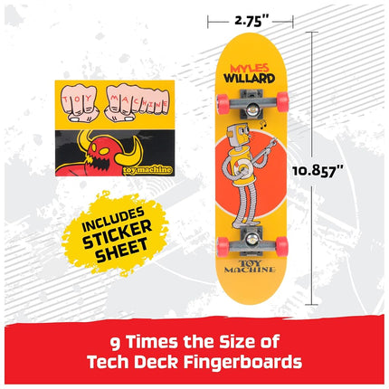 TECH DECK Toy Machine Handboard, Authentic Mini Skateboard