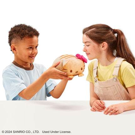 Cookeez Makery Hello Kitty® and Friends Oven. Mix & Make a Plush Best Friend! Place Your Dough in The Oven and Be Amazed When A Warm, Scented, Interactive, Plush Friend Comes Out! Styles May Vary.