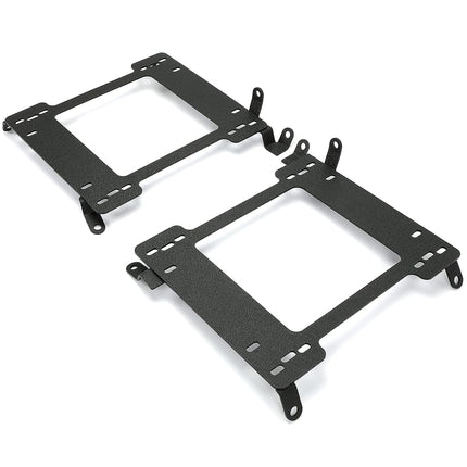 ECOTRIC Racing Seat Brackets Compatible with 1993-2007 Subaru Impreza WRX STI Replacement for SB019DR SB019PA Steel Mounting Brackets Rail Track