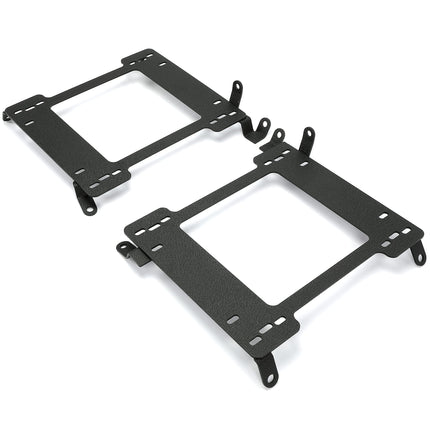 ECOTRIC Racing Seat Brackets Compatible with 1993-2007 Subaru Impreza WRX STI Replacement for SB019DR SB019PA Steel Mounting Brackets Rail Track