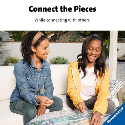 Ravensburger Color Your World Series: Happy Beads 500 Piece Jigsaw Puzzle for Adults - 80695 - Handcrafted Tooling, Made in Germany, Every Piece Fits Together Perfectly