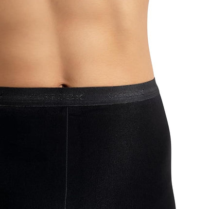 Capezio Knit Footed Dance Tights for Men with Back Seam, Opaque Mens Tights for Ballet, Dancing, Contemporary, Costume, MT11, Black, Adults XXL