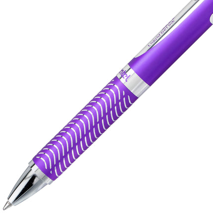 Pentel EnerGel Alloy RT Premium Gel Ink Pen, (0.7mm), Barrel, Black Ink, 1 Pack (BL407ABPA)