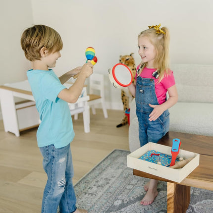 Melissa & Doug Band-in-a-Box | Musical Instruments | Musical Toys for Kids | 3+ | Gift for Boy or Girl