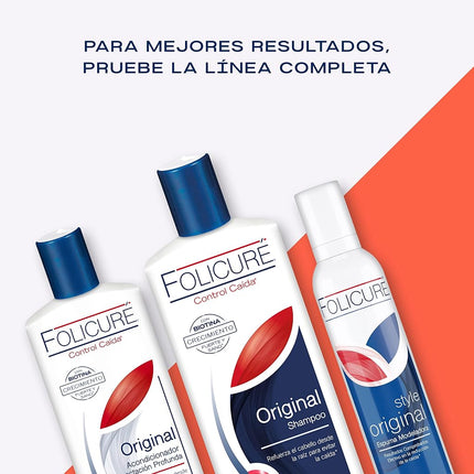 Folicure Shampoo 12 Fluid Ounces