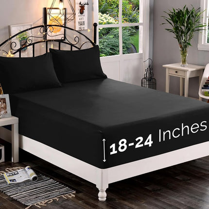 Elegant Comfort 1500 Premium Quality Fitted Sheet 
