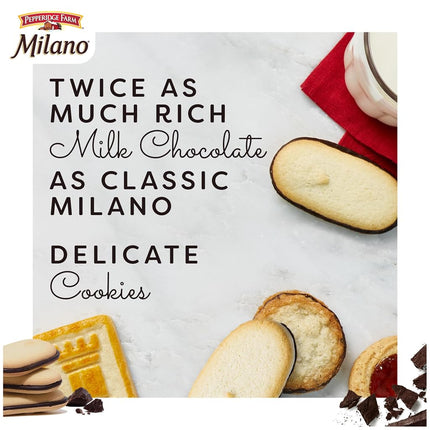 Pepperidge Farm Milano Double Milk Chocolate Cookies - 7.5oz 213g