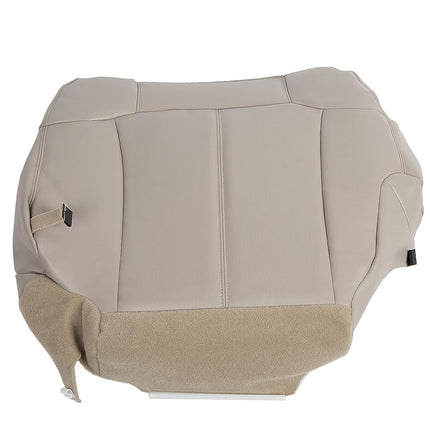 ECOTRIC Driver Bottom Leather Seat Cover Tan for 1999-2002 Chevy Tahoe Suburban Tan 522
