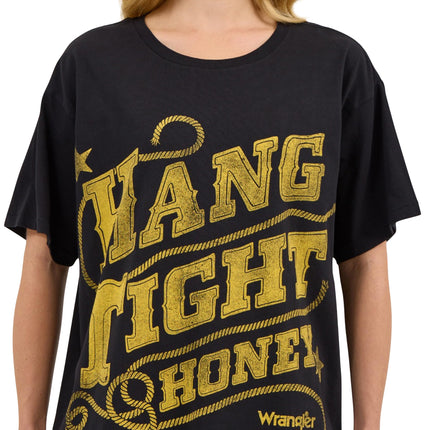 Camiseta Wrangler Lainey Wilson Keep On Keep On, Hang Tight, Honey, XS