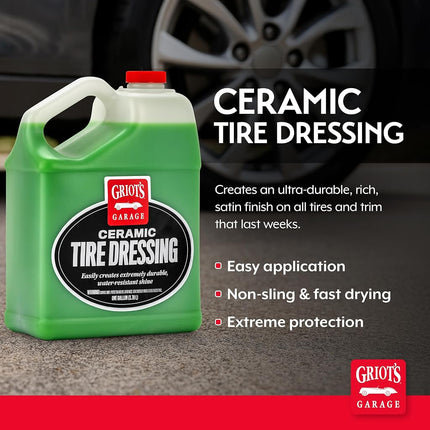 Griot's Garage 10856 Ceramic Tire Dressing Gallon