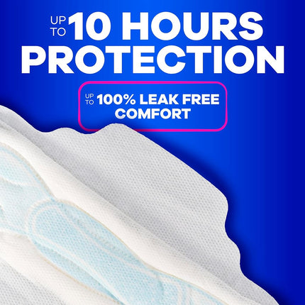 Always Maxi Size 2 Long Pads with Wings, Super Absorbency, Unscented, 60 Count, Packaging May Vary