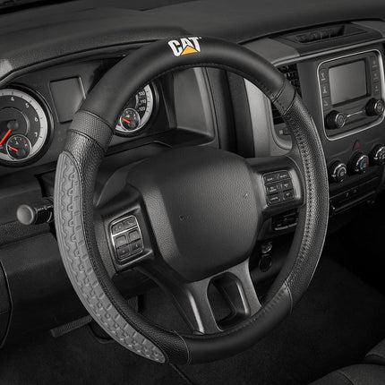 Cat DuraGrip Car Steering Wheel Cover, Large 16 In