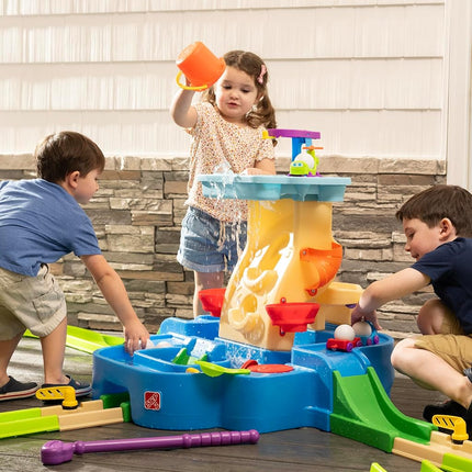 Step2 Putt & Splash Centre Plastic Water Table and Mini Golf Set | Outdoor Toys for the Garden with 30 Accessories | Water Course for Children | 320 x 197 x 73 cm