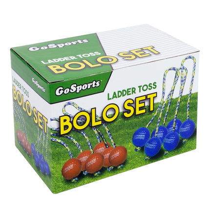 GoSports Ladder Toss Bolo Replacement Set with Real Golf Balls (6-Pack)