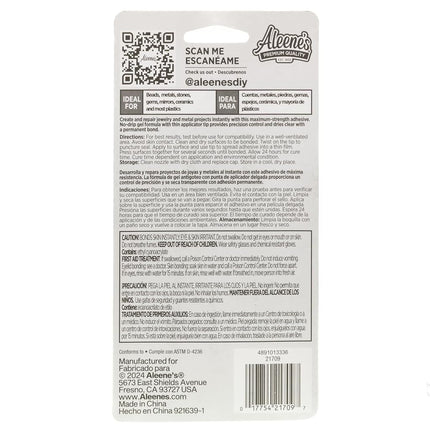Aleene's 21709 Jewelry and Metal Glue, 20ml
