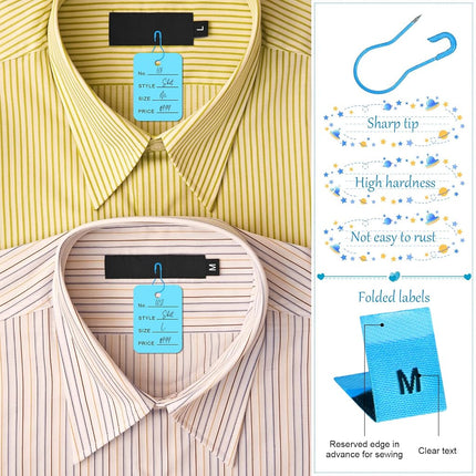 Chumia 3576 Pcs Chumia Stitch Gun for Clothes, Tagging Gun, Sky Blue