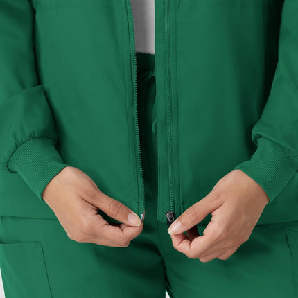 WonderWink womens Jacket, Hunter, 2X