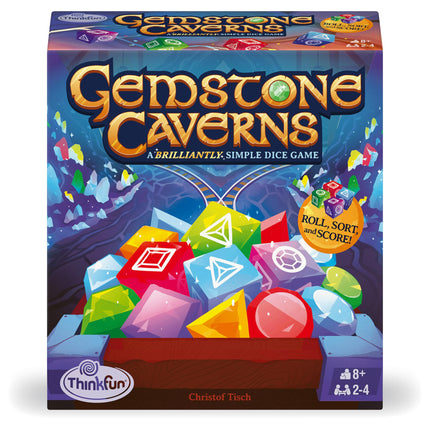 ThinkFun Gemstone Caverns: The Dice Game for All Fantasy Lovers!