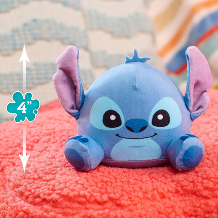 Disney Stitch Small Weighted Stitch Plush, 4 Inch Plush, Stuffed Animal, Alien, Kids Toys for Ages 3 Up by Just Play