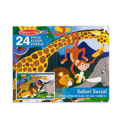 Melissa & Doug Safari Social Floor Puzzle (2'x3')
