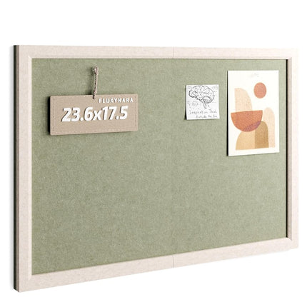 Fluxynara 90 x 60 cm Cork Board Alternative, Sage