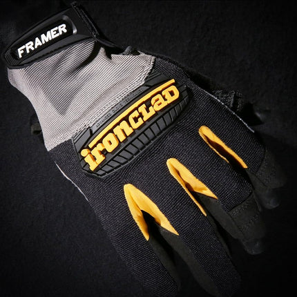 Ironclad Framer Gloves, XX-Large, Black