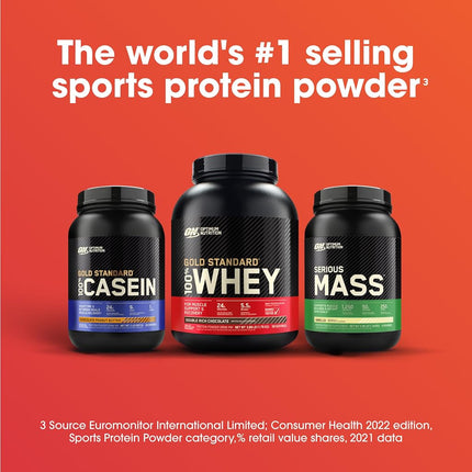 Optimum Nutrition Serious Mass Gainer Protein Powder, Vanilla, 6 Pound