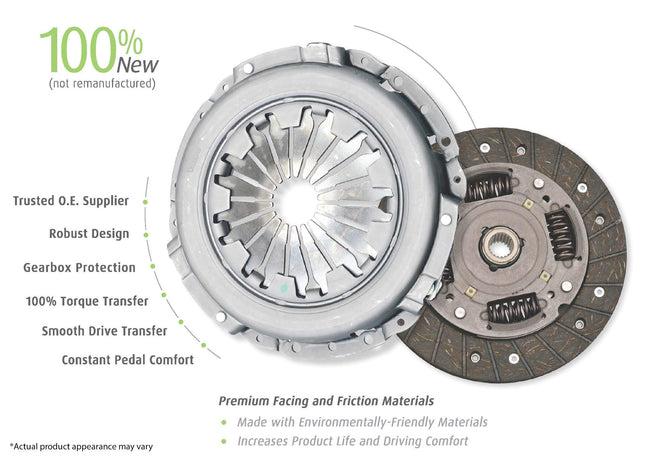 Valeo 844007 OE Replacement Clutch Kit