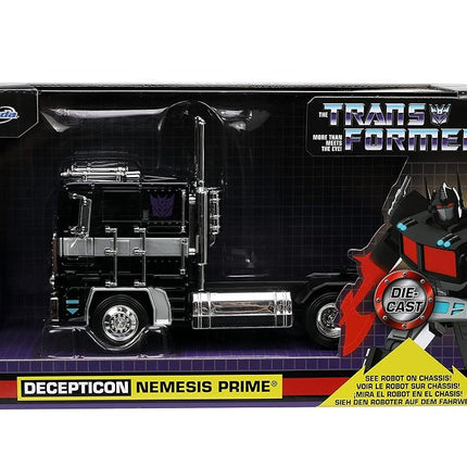 Jada Toys Transformers 1/24 G1 Nemesis Prime metal