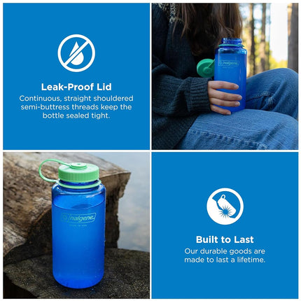 Nalgene Water Bottle 'WH Sustain' – 1 Litre Cornflower