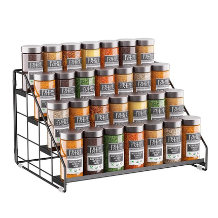 GIGIFTREE Spice Rack Organizer for Cabinet, 4 Tier