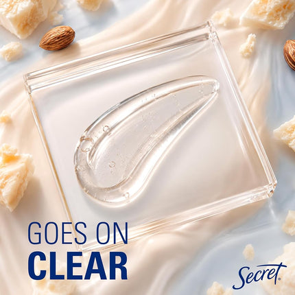 Secret Fresh Clear Gel Antiperspirant and Deodorant for Women, Cocoa Butter Scent, 2.6oz 73g