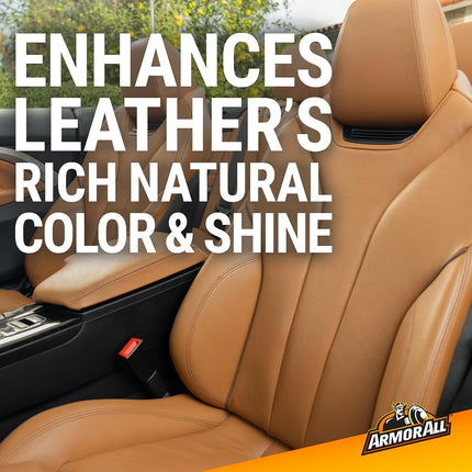 Armor All 10881 Leather Wipes - 20 Sheets
