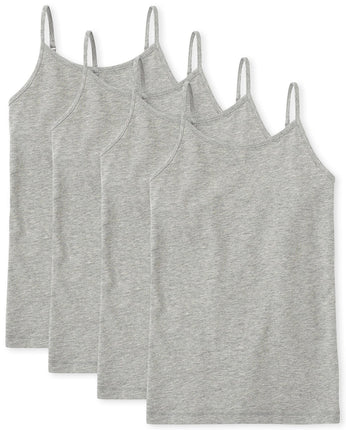 The Children's Place Girls Basic Camisole, 4 Pack,