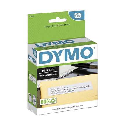 DYMO 30330 addressing label - addressing labels (White, 0.75" - 2")
