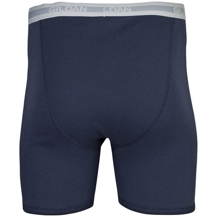 Gildan Men's Boxer Briefs, Multipack, Mixed Navy (5-pack), XXL
