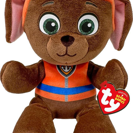 TY Zuma Paw Patrol Soft Plush Toy for Kids, Cuddly